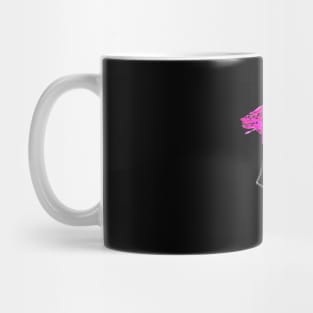 Flamingo Doodle White Mug